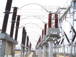 110kV dry type high voltage current transformer are working at the South Substation of Mudanjiang Electric Company