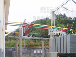 10kV/1600A Insulation busbars are working at Nanni Lake 110kV Substation of Luoyang Electric Company